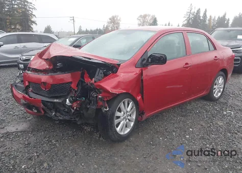 2010 Toyota Corolla Le from USA, damaged, VIN 1NXBU4EE5AZ217137